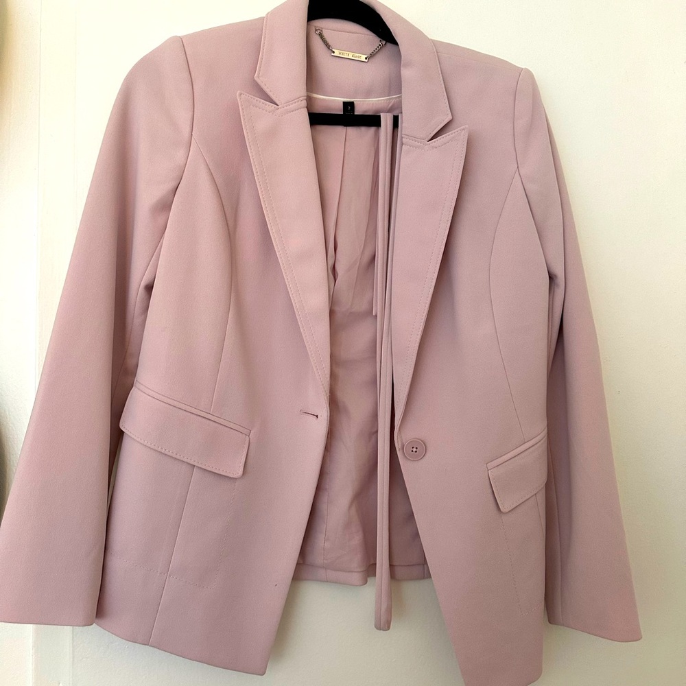 Pink blazer